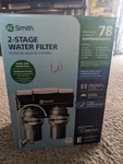 Ao Smith Under Sink 2-stage Water Filter With Faucet (new & Unused In Open Box). Fixed Price $59.95.