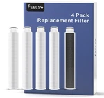 4 Pack Replacement Shower Head Filter Compatible With Feelso Handheld Showerhead. Fixed Price $14.99.