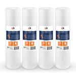 4pk Of Big Blue 5 Micron 20" X 4.5" Sediment Water Filter Cartridge By Aquaboon. Fixed Price $79.79.