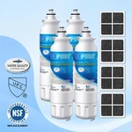 Fit For Lg Lt800p Kenmore 9490 Adq73613403 Water Filter & Air 4 Pack. Fixed Price $39.99.