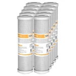 10 Pack 10"x2.5" 5 Micron Cto Carbon Block Water Filter Cartridge Whole House Ro. Fixed Price $49.99.