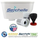 Seychelle 64 Oz. Regular Dual Water Pitcher Replacement Filter W/ New Reservoir. Fixed Price $47.95.