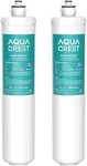 Aqua Crest Under Sink Water Filter, Replacement For Everpure H-104, 2 Pack. Fixed Price $79.98.