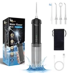 Jngoods Mini Portable Water Flosser Oral Irrigator Teeth Cleaner Black. Fixed Price $31.05.