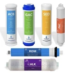 6 Months Alkaline Reverse Osmosis System Replacement Set Filters 50 Gpd. Fixed Price $79.99.