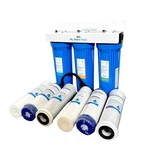 3-stage Whole House Water Filtration System, 3/4 Port With 2 Extra Filter Set. Fixed Price $149.00.