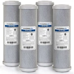 4 Pk Carbon Block Water Filter Cto Whole House Ro Di Hydroponics 5 M 10" X 2.5". Fixed Price $34.99.
