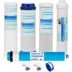 Geekpure 5-stage Reverse Osmosis Replacement Water Filter Set W/ 100gpd Membrane. Fixed Price $46.99.
