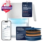 Larq Purevis 3-in-1 Water Pitcher Purifier, Filter & Tracking, 8-cup Water.... Fixed Price $348.30.