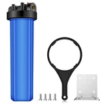 Simpure Whole House Water Filter Housing (db20p), 20" X 4.5" Sediment Carbon Fil. Fixed Price $49.99.
