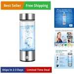 Aqua Vital Hydrogen Water Bottle 2026 Generator 16 Oz/470 Ml Spe-pem Ionized .... Fixed Price $108.74.