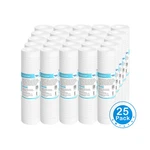 5 Micron Grooved Sediment Water Filter Replacement Whole House, 10"x2.5" 25 Pack. Fixed Price $62.99.
