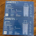 New Sealed Genuine Brita Water Pitcher Standard Replacement Filters 8 Pack. Fixed Price $21.00.