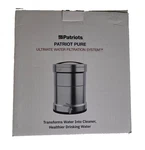 Patriot Pure Ultimate Water Filtration System No Filter Missing Lid & Spigot Fpo. Fixed Price $49.99.