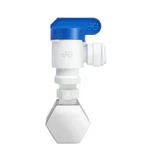 Apec Water Systems Tank Ball Valve (3/4" Nptf, 3/4" 3/8" Output, White. Fixed Price $25.99.
