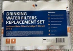 Aquaboon 6pk 1 Mic 10" Sediment Water Filters For Any Standard Ro Unit. Fixed Price $24.99.