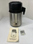 Waterwise 5000 Water Distiller Purifier Stainless Base Unit No Carafe Tested. Fixed Price $99.00.