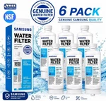 Usa - 6 Pack Genuine Samsung Da97-00020b Haf-qin/exp Refrigerator Water Filter. Fixed Price $42.49.