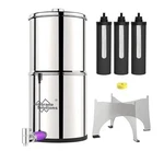 Membrane Solutions Uv Countertop Water Filter, 2.25g Stainless Gravity System. Fixed Price $109.99.