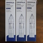 Crystala Refrigerator Water Filter Cf14 Replacement Lg Lt800p Adq73613401 3 Pack. Fixed Price $28.71.