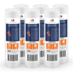 Whole House Water Filter Replacement - 5 Micron Sediment Cartridge 6 Pack. Fixed Price $51.99.