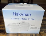 Hskyhan Alkaline Water Filter - Replacement Pitcher Cartridges- New. Fixed Price $12.75.