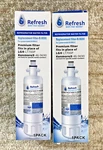 2 New Refresh Replacement Water Filter R 9690 For Kenmore Refrigerators. Fixed Price $18.50.