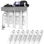 Simpure Wp-400gpd 8 Stage Reverse Osmosis System Tankless Extra Water Filters. Fixed Price $449.99.