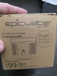 Epic Water Filters Replacement Filter For Nano 1 Count (pack Of 1) Awesome. Fixed Price $75.00.