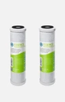 (lot Of 2) Essence 10" Coconut Carbon Block Filter Apec Fi-es-cab10. Fixed Price $19.99.