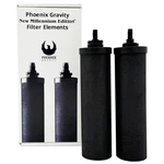 Berkey - Phoenix Gravity New Millennium Edition Water Filter Elements (set Of 2). Fixed Price $120.00.