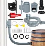 Rain Barrel Diverter Kit, Rainwater Collection System With Adjustable Valve. Fixed Price $33.89.