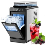 Countertop Ice Maker With 1.2l Top Water Tank, 8 Bullet Cubes In 6 Mins, 26.5.... Fixed Price $166.52.