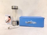 Rechargeable Hydro Health Hydrogen Water Bottle, Portable Glass Hydrohealth New. Fixed Price $44.98.