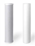 Premier Water Filters: Carbon Block And Sediment Filter 5 Micron 2.75" X 9.75". Fixed Price $18.43.