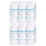 18 Pack 5 Micron 10"x4.5" Big Blue Sediment Whole House Water Filter Cartridges. Fixed Price $12.99.