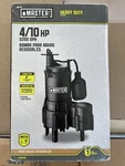 Pentair/master Plumber 540056 4/10 Hp Ejector Sewage Pump New. Fixed Price $135.00.