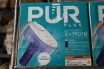 Pur Plus 11-cup Water Filtration Pitcher Led Light Filters Lead, Nob. Fixed Price $24.99.