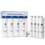 Ispring Cu-a4f4 Ultra Filtration Under Sink Water System + Extra Filter Set. Fixed Price $310.99.