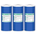 3 Pack 10"x4.5" Kdf Gac Water Softener Filter Whole House Cartridge Replacement. Fixed Price $79.99.