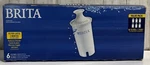 6 Pack Genuine Brita Pitcher Standard Replacement Water Filters - White Nos. Fixed Price $16.75.