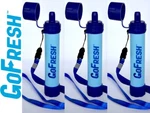 Gofresh 3-pk Personal Water Filters Gives 4,500 Liters Of Pure On The Go!. Fixed Price $22.99.