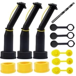 Gas Can Spout Replacement Universal Kit, Leakproof Angled Nozzles, Gasket, Filte. Fixed Price $33.32.