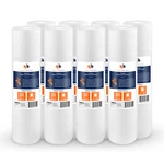 8pk Of Big Blue 5 Micron 20" X 4.5" Sediment Water Filter Cartridge By Aquaboon. Fixed Price $124.79.