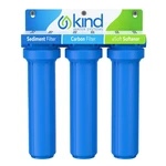 Kind Water Systems E-3000 Whole House Salt-free Filter + Softener, Blue. Fixed Price $2513.58.