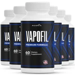 (6 Pack) Vapofil Advanced Male Pills Vapo Fil Formula Supplement. Fixed Price $73.00.
