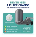 Pur Plus Faucet Filtration System - Gray, Vertical, Fm-2500v **no Filter**. Fixed Price $16.99.