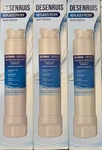 Lot Of 3 Desenrius De022 Replaces Refrigerator Water Filter Fits Rwf5800a (f-9). Fixed Price $24.97.
