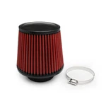 Red 3" 76mm Performance High Flow Cold Air Intake Cone Replacement Dry Filter. Fixed Price $12.99.