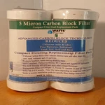5 Micron Water Filter Replacement Pack 2 Pcs Watts Premiere Compact Housing. Fixed Price $8.80.